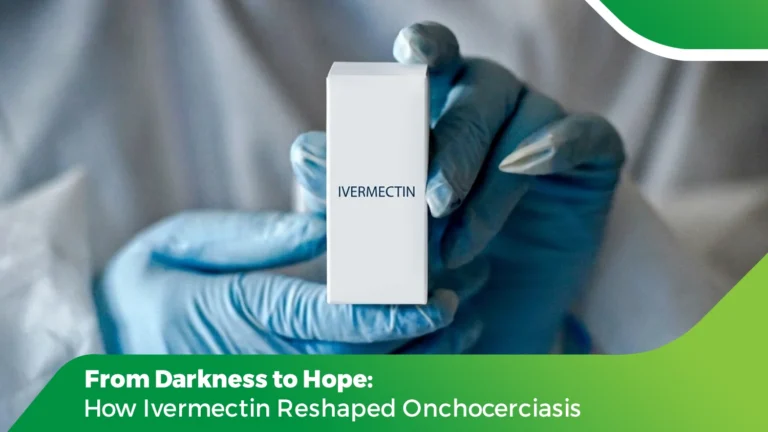 Ivermectin treatment helping patients overcome onchocerciasis and prevent river blindness in affected regions